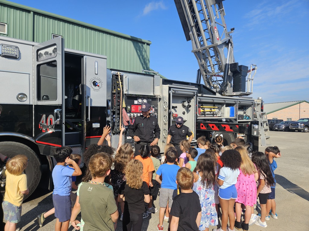 Students learning about fire safety and prevention today