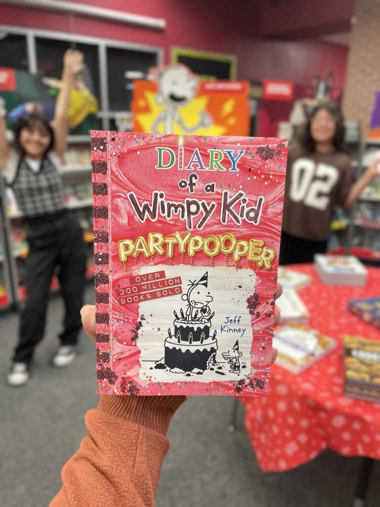 Picture of party pooper book in the book fair