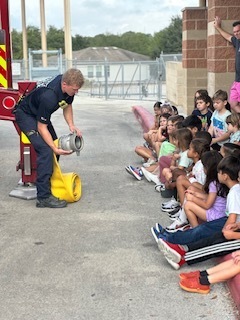 Fire department visits Green Valley