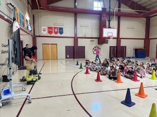 Fire department visits Green Valley