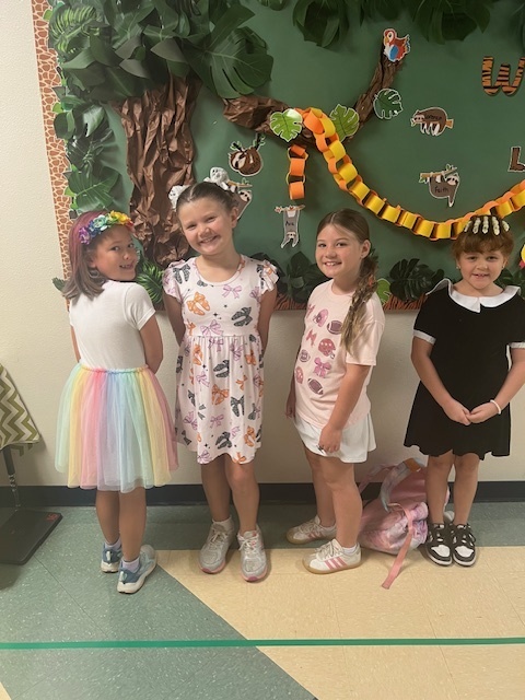 Crazy hair day during red ribbon week