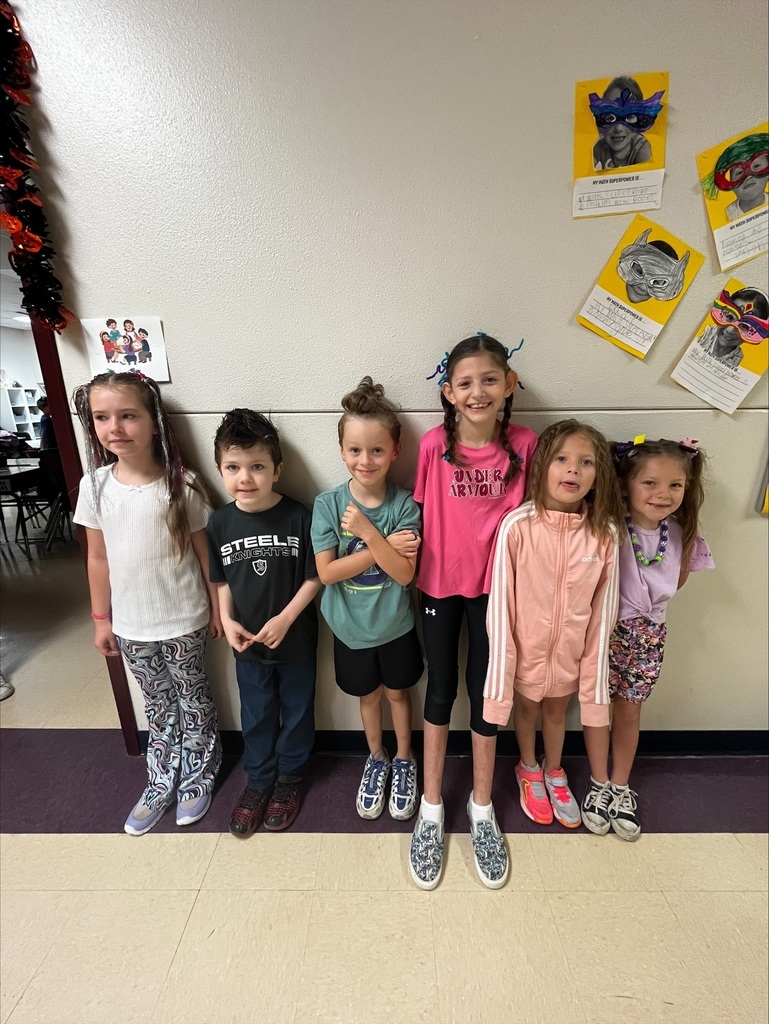 Crazy hair day during red ribbon week
