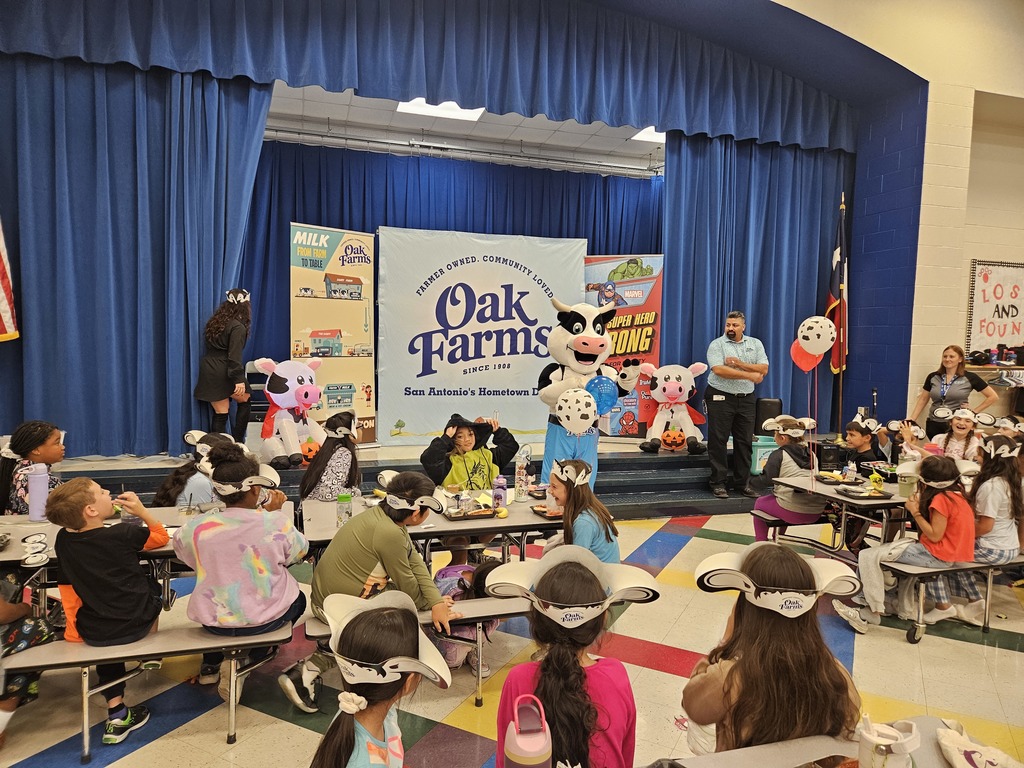 Oak Farms visited the Wildcats at lunch today