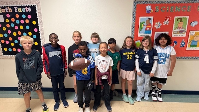 Students and staff teaming up for healthy choices!