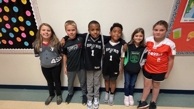 Students and staff teaming up for healthy choices!