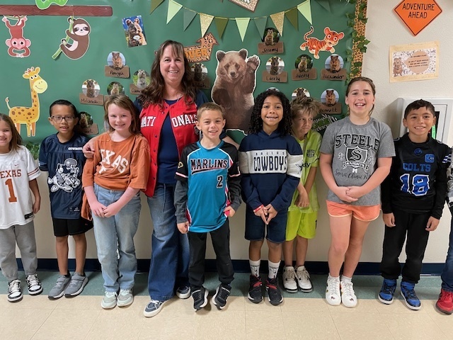 Students and staff teaming up for healthy choices!