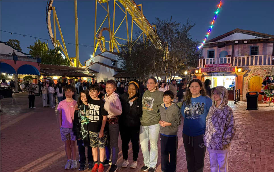 Wilder students at Six Flags