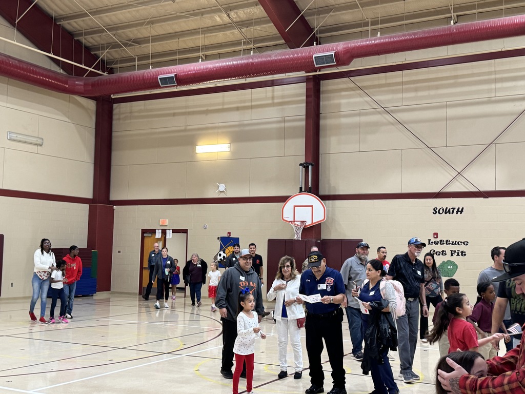 Green Valley Elementary procession for veterans!