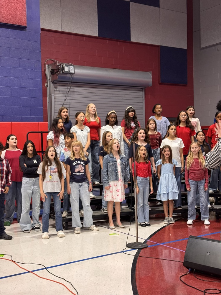 Choir singing, welcome home