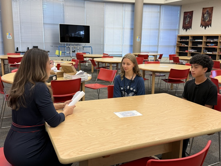 Castoreno interviews some of Caballero's students.