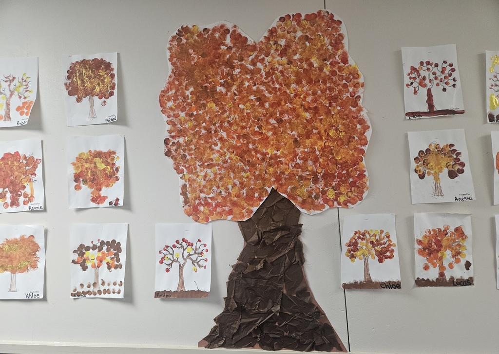 Pre-K fall art project