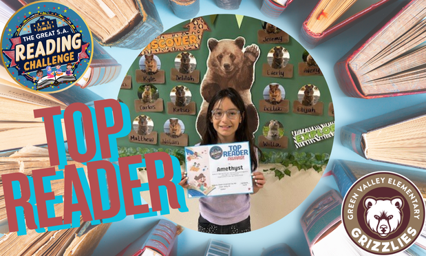 Top 10 Reader from the Great S.A. Reading Challenge