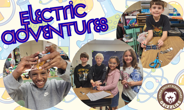 4th graders being scientists!