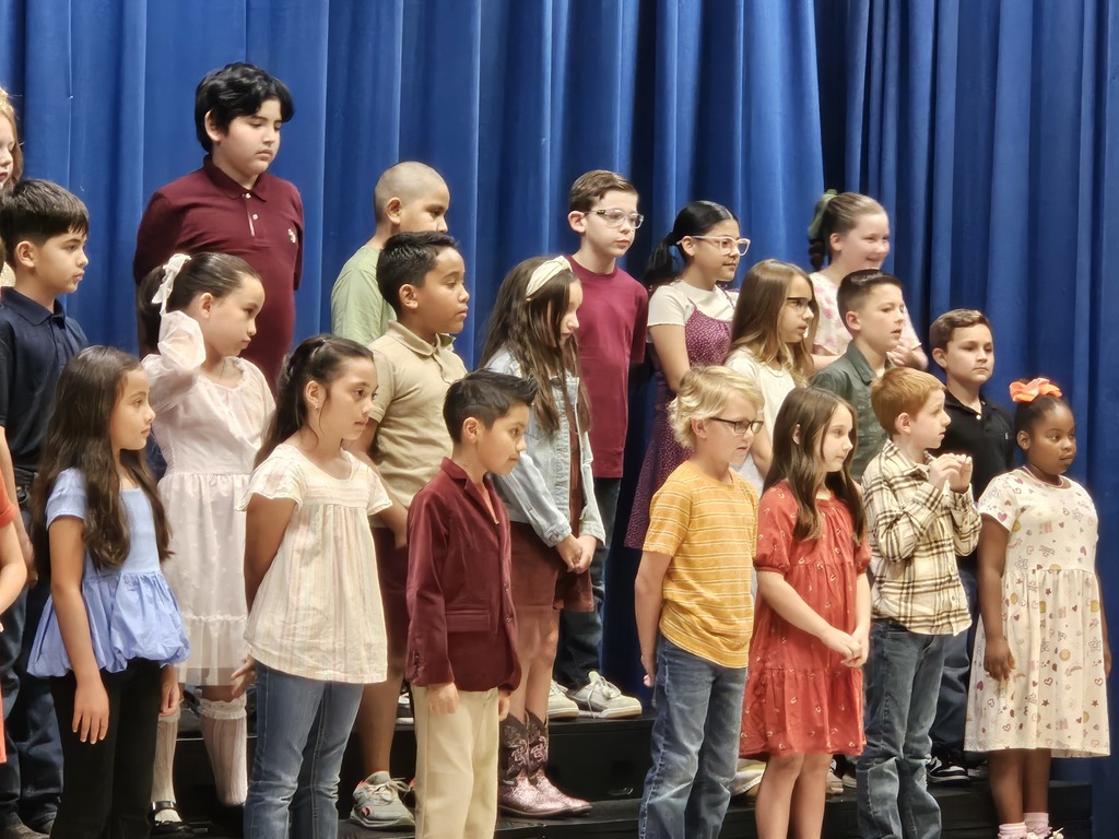 3rd Grade Thanksgiving Choir Performance
