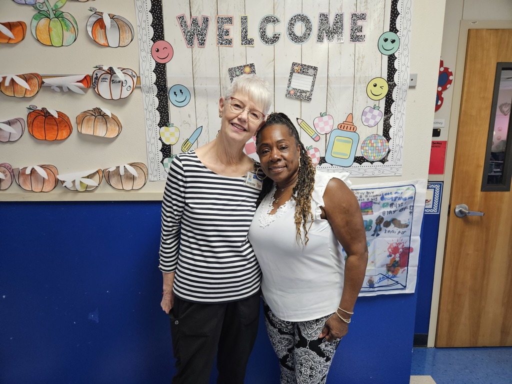 Thank you Mrs. Hefling and Ms. Cookie for all you do for Watts Elementary!