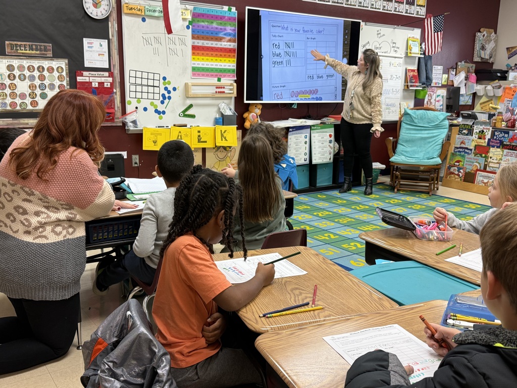 Ms. Benson at Green Valley ES