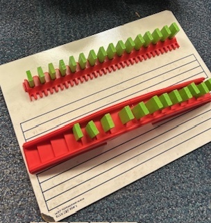 Kids playing with dominoes in their club