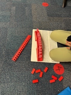 Kids playing with dominoes in their club