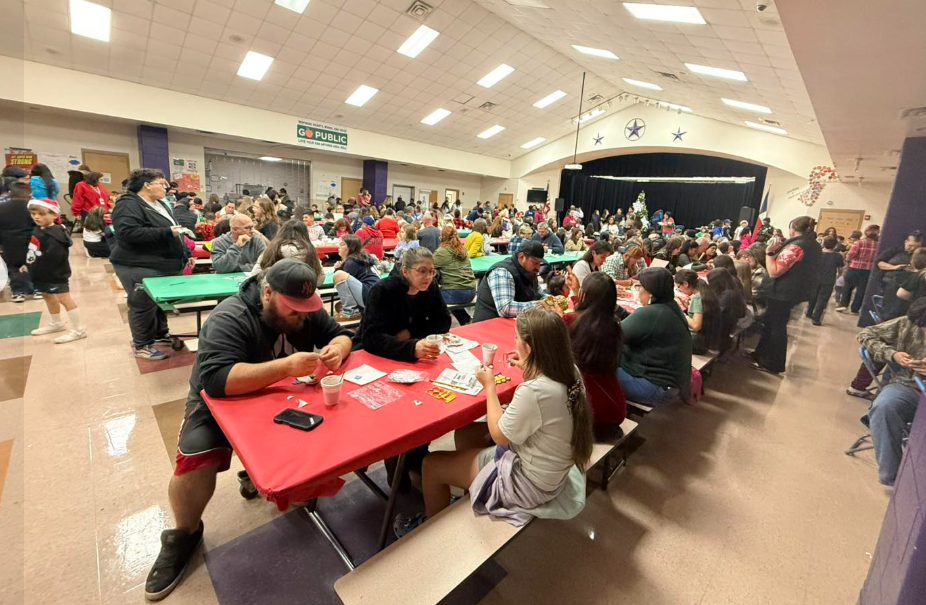 families making crafts