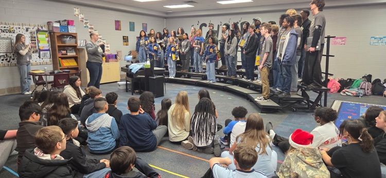 Clemens choir performing