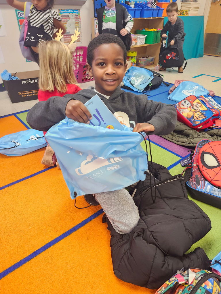 Thank you Trane Technologies for the reading bags for our youngest Wildcat readers!