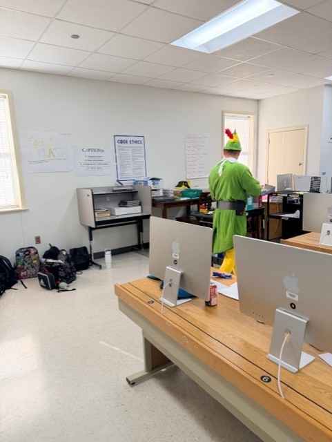 Buddy gives treats to the winning CT