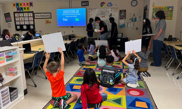 Computer classes learn about Internet Safety