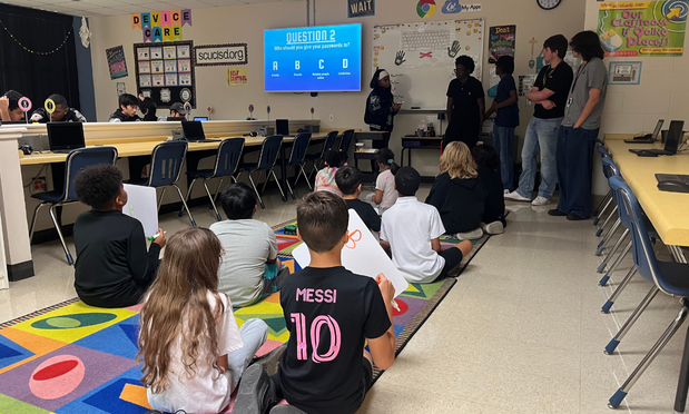 Computer classes learn about Internet Safety