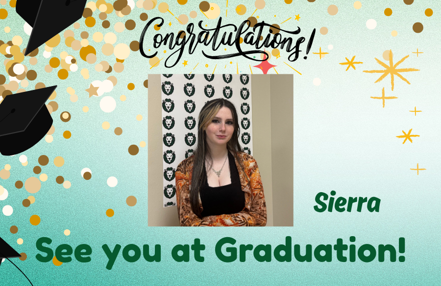 student posing for picture