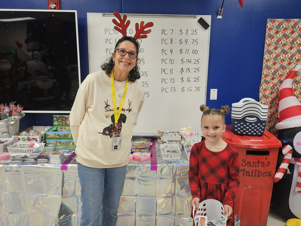 Thank you PTC for all the hard work with this year's Holiday Store!