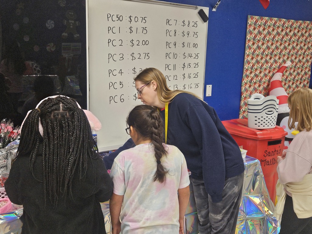 Thank you PTC for all the hard work with this year's Holiday Store!