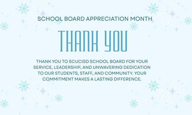 School Board Appreciation Month