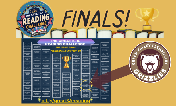 Green Valley reached the Top 100 of the Great S.A. Reading Challenge!