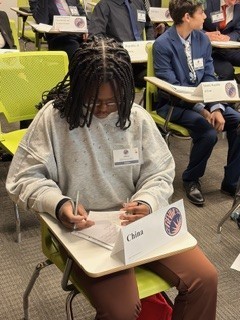 Junior Model UN participants