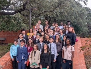 Junior Model UN participants