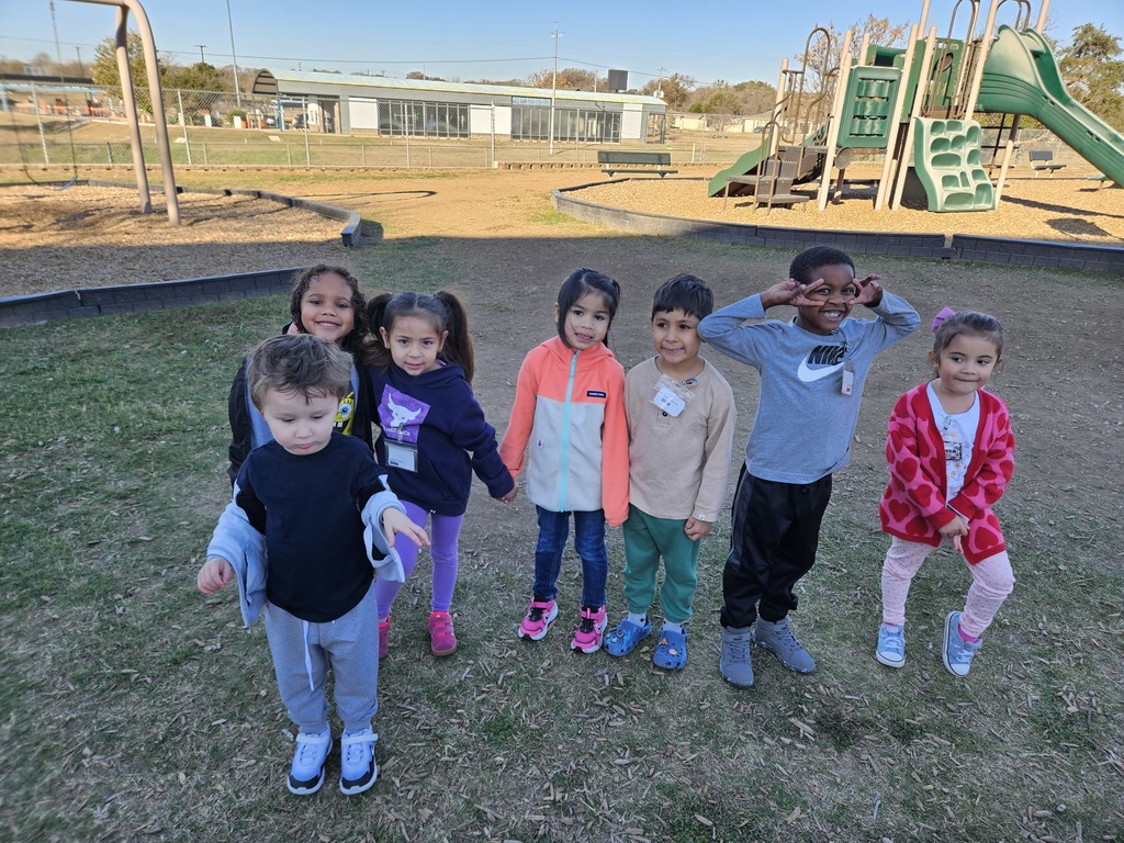 In Pre-K, we work hard and we play hard!