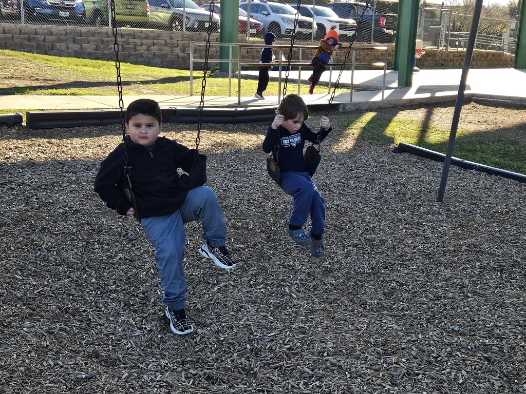 In Pre-K, we work hard and we play hard!