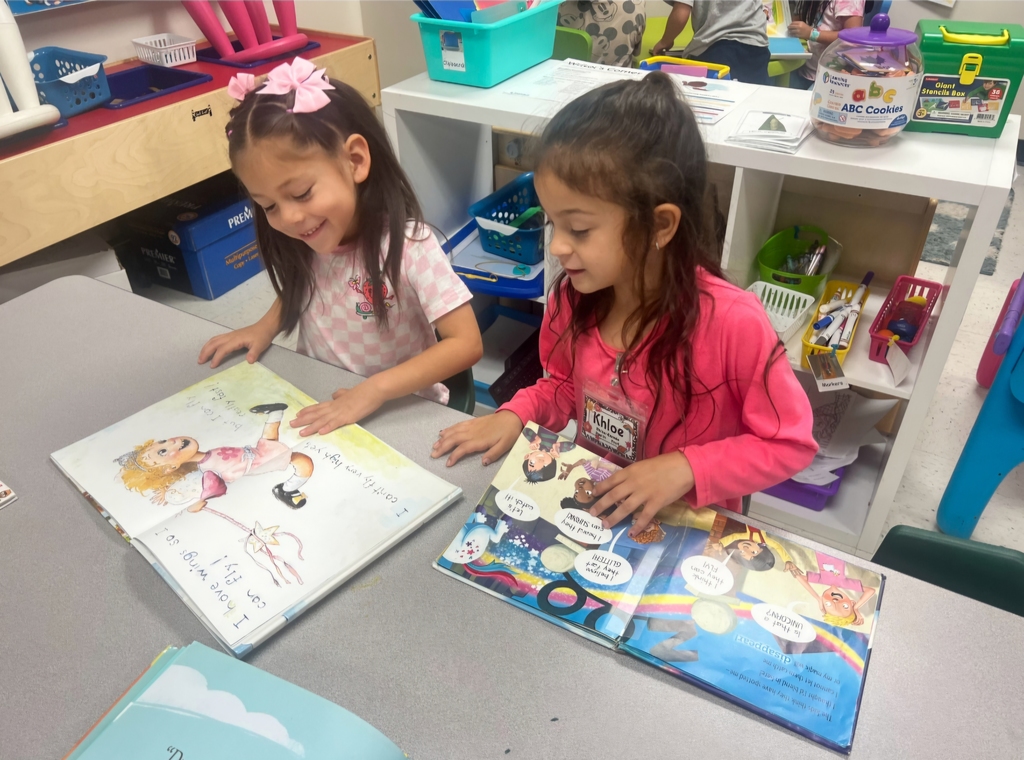 Pre-K visited the Watts Library
