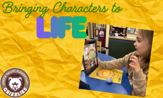 Bringing characters to life in the library using augmented reality.
