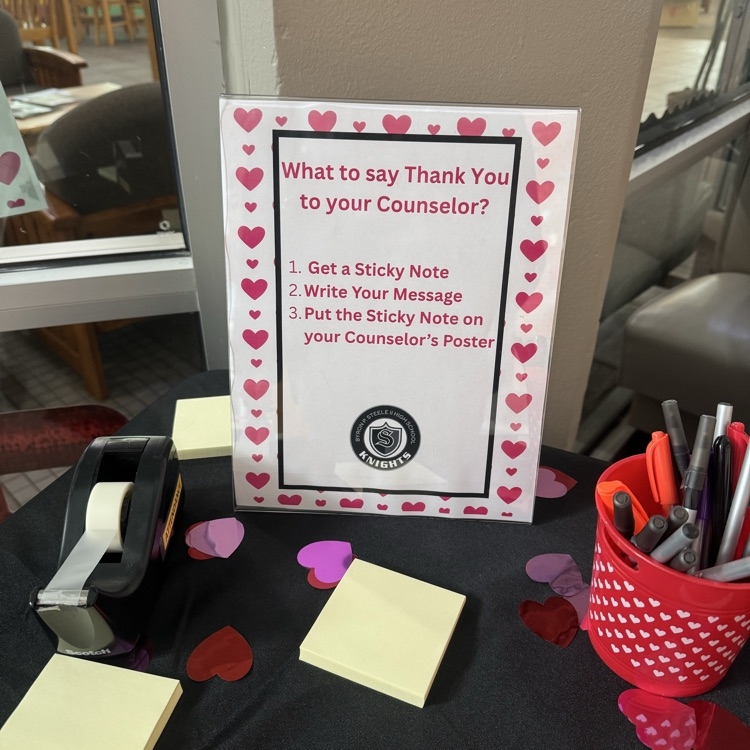 counselor appreciation window display