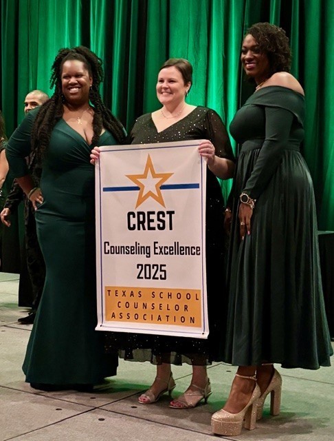 School counselors win the CREST award