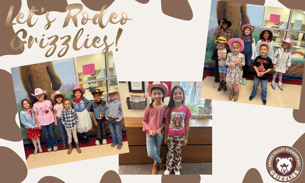 Grizzlies dressed in their best rodeo wear!