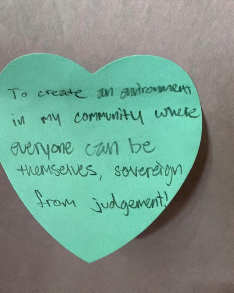 I have a dream to create an environment in my community where everyone can be themselves  