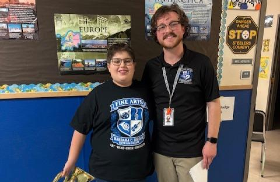 Students participating in Solo & Ensemble competition