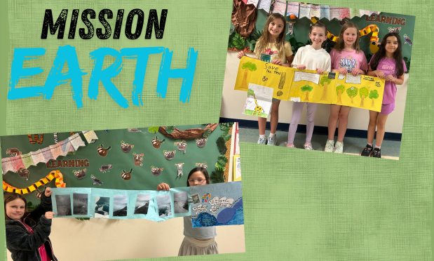 Third graders on a mission to help Earth!