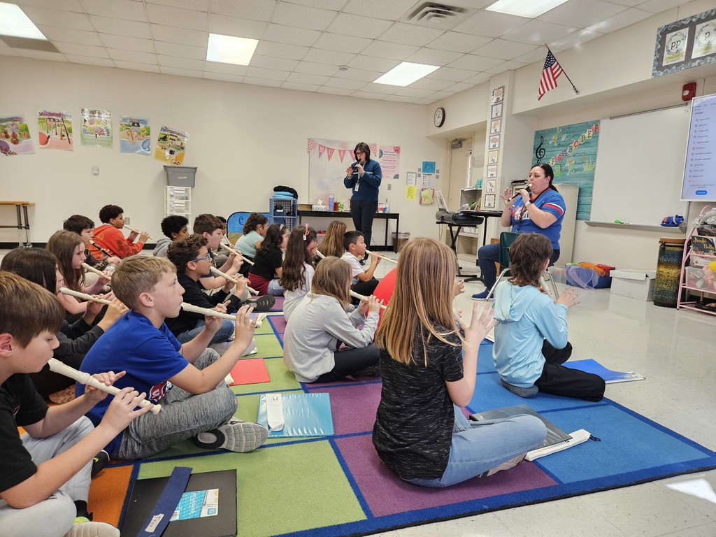 4th grade is learning to play the recorder