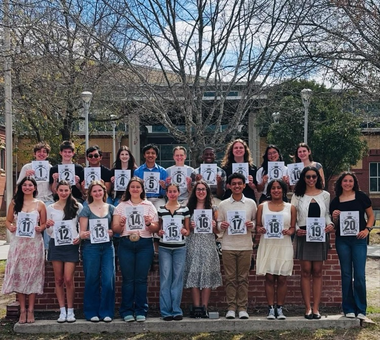 top 20 students at Steele class of 2026