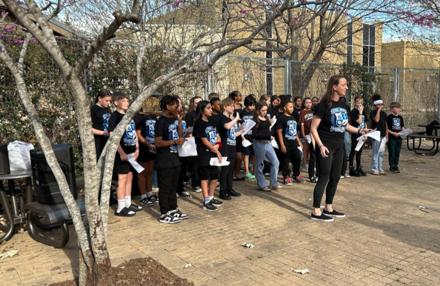 picture of choir performing at Big Art Day event