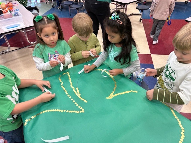 Grizzlies celebrating St. Patrick's Day!