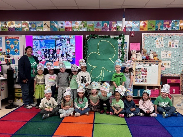 Grizzlies celebrating St. Patrick's Day!